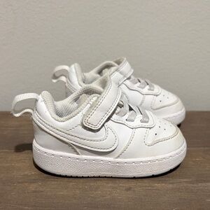 Nike Toddler All-White Sneakers